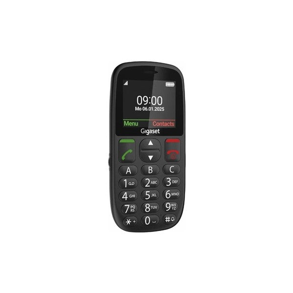 Gigaset móvil senior gl395 2.2" sim negro